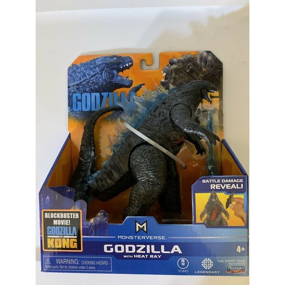New Monsterverse GODZILLA VS KONG Figure GODZILLA w/ heat ray Action Figure toyP - Picture 3 of 7